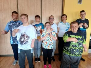Zajęcia krawieckie w SPdP