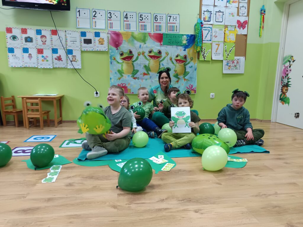 ,,DZIEŃ ŻABY’’ w przedszkolu